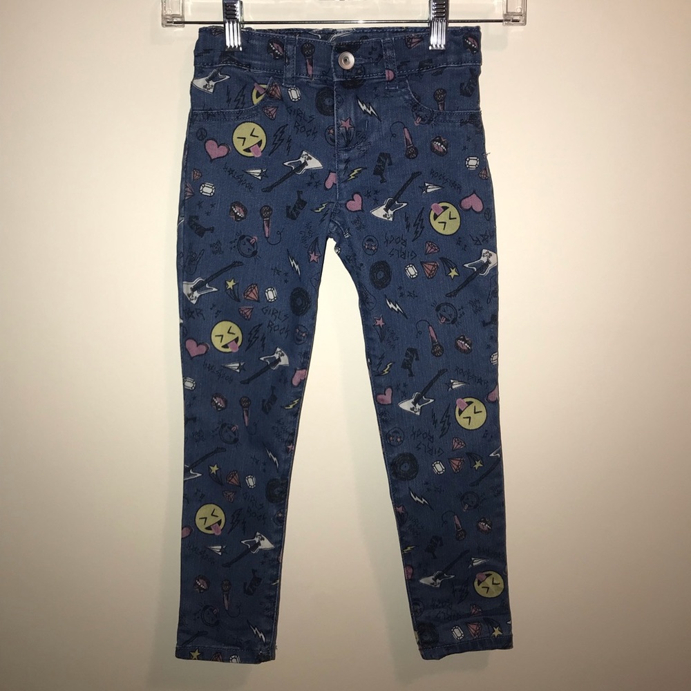 Children’s Place Girl’s Emoji Jeggings